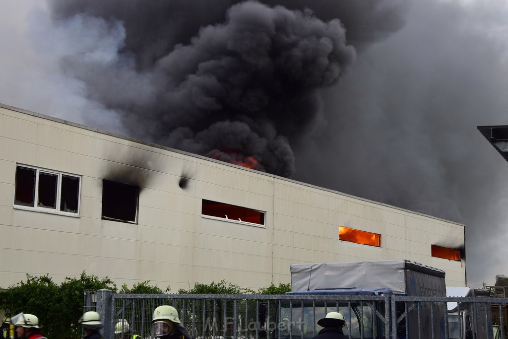 Grossbrand Halle Troisdorf Kriegsdorf Junkersring P080.JPG - Miklos Laubert